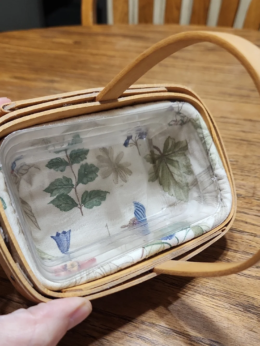 Longaberger Parsley Basket 1999